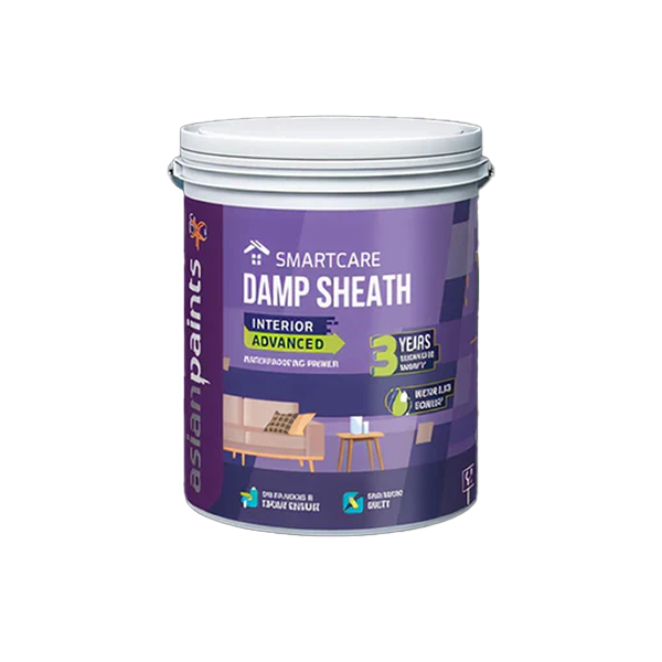 Asian Paints SmartCare Damp Sheath Interior Advanced Waterproofing Primer, 20L